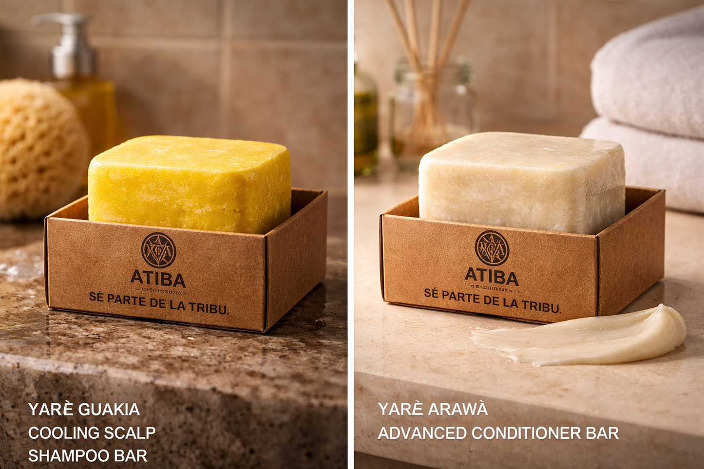Yará Arawa 113g botanical luxury conditioner bar — vetiver neroli bergamot scent