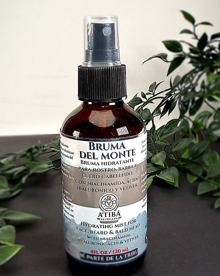 Bruma del Monte — Bruma Hidratante para Rostro · Barba · Cuero Cabelludo / Hydrating Face · Beard · Scalp Mist