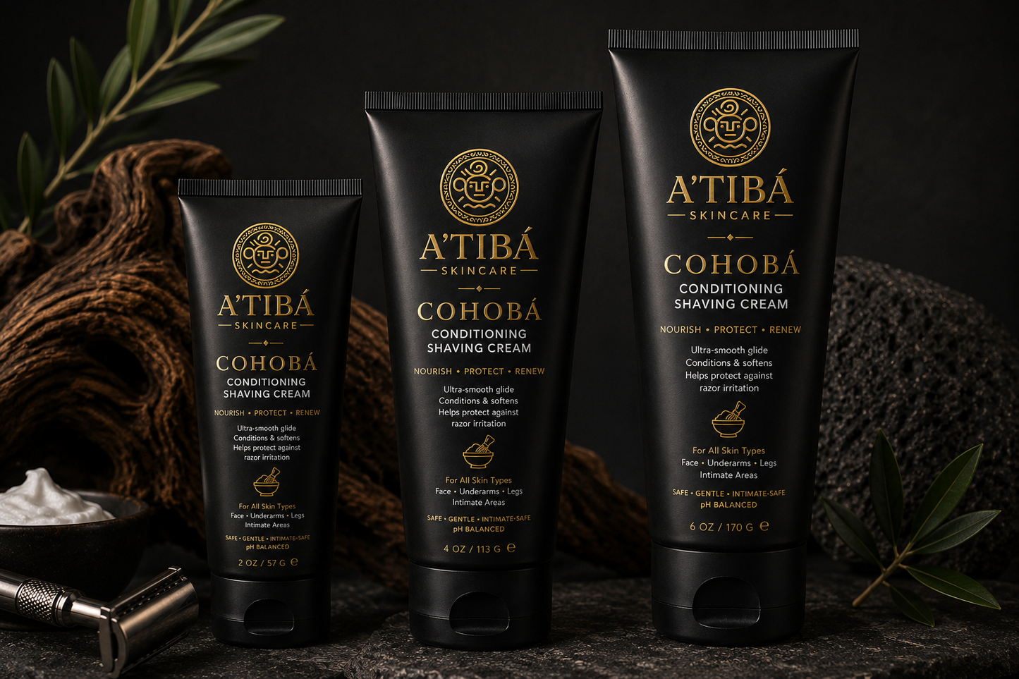 Cohobá — Crema de Afeitar Unisex / Unisex Shaving Cream