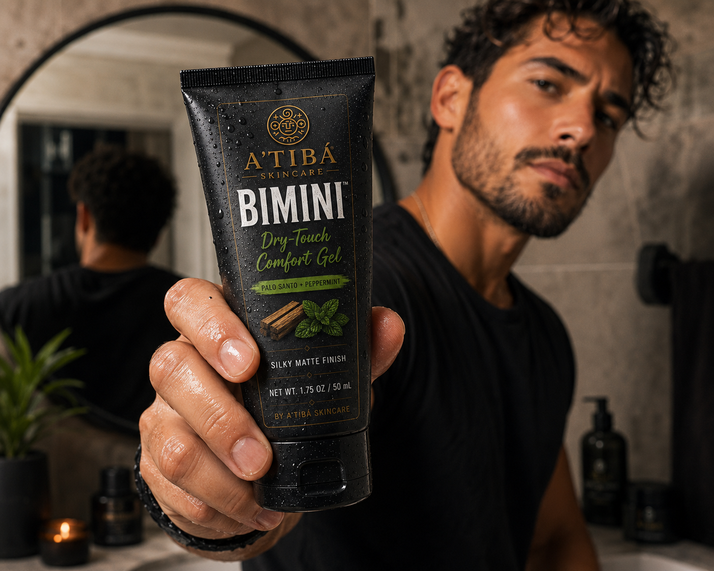 BIMINI Dry-Touch Comfort Gel — silky matte finish comfort gel for humid climates