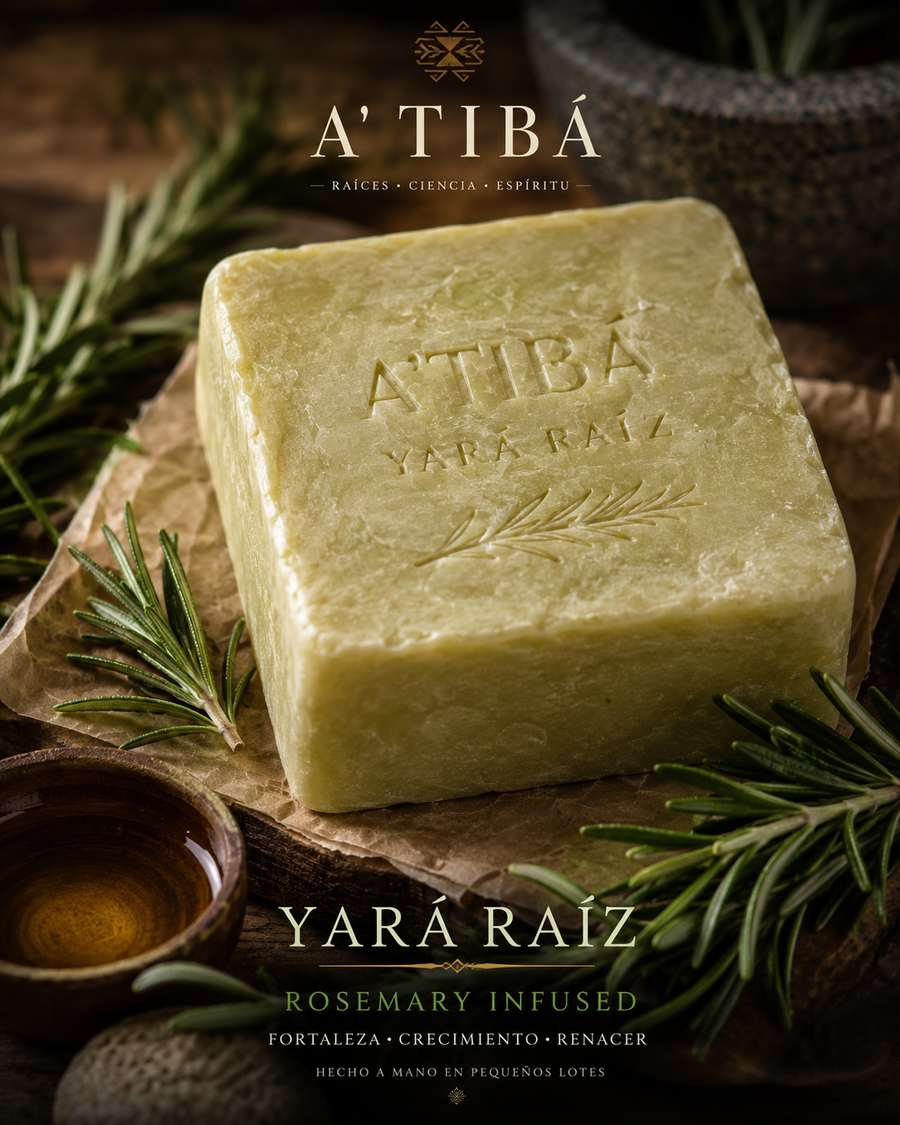 Yará — Raíz · Barra de Champú Revitalizante con Romero / Rosemary Scalp Revitalizing Shampoo Bar