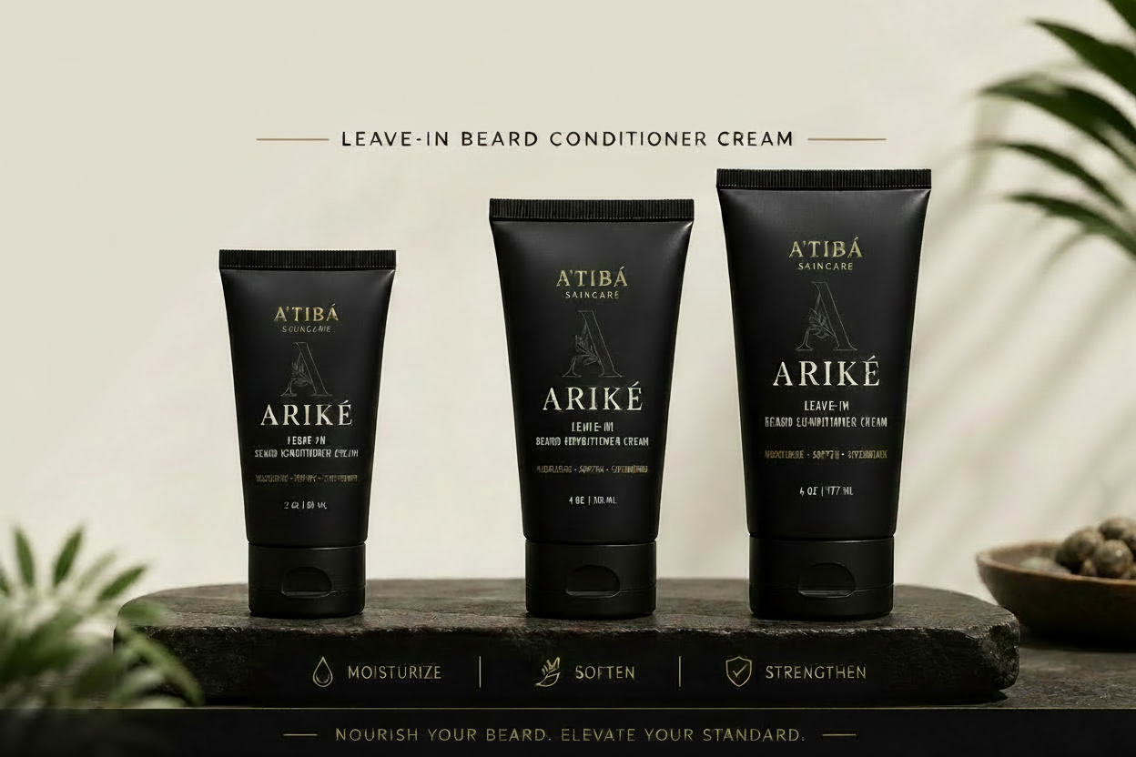 Arike — Crema Acondicionadora Sin Enjuague para Barba / Leave-In Beard Conditioner Cream