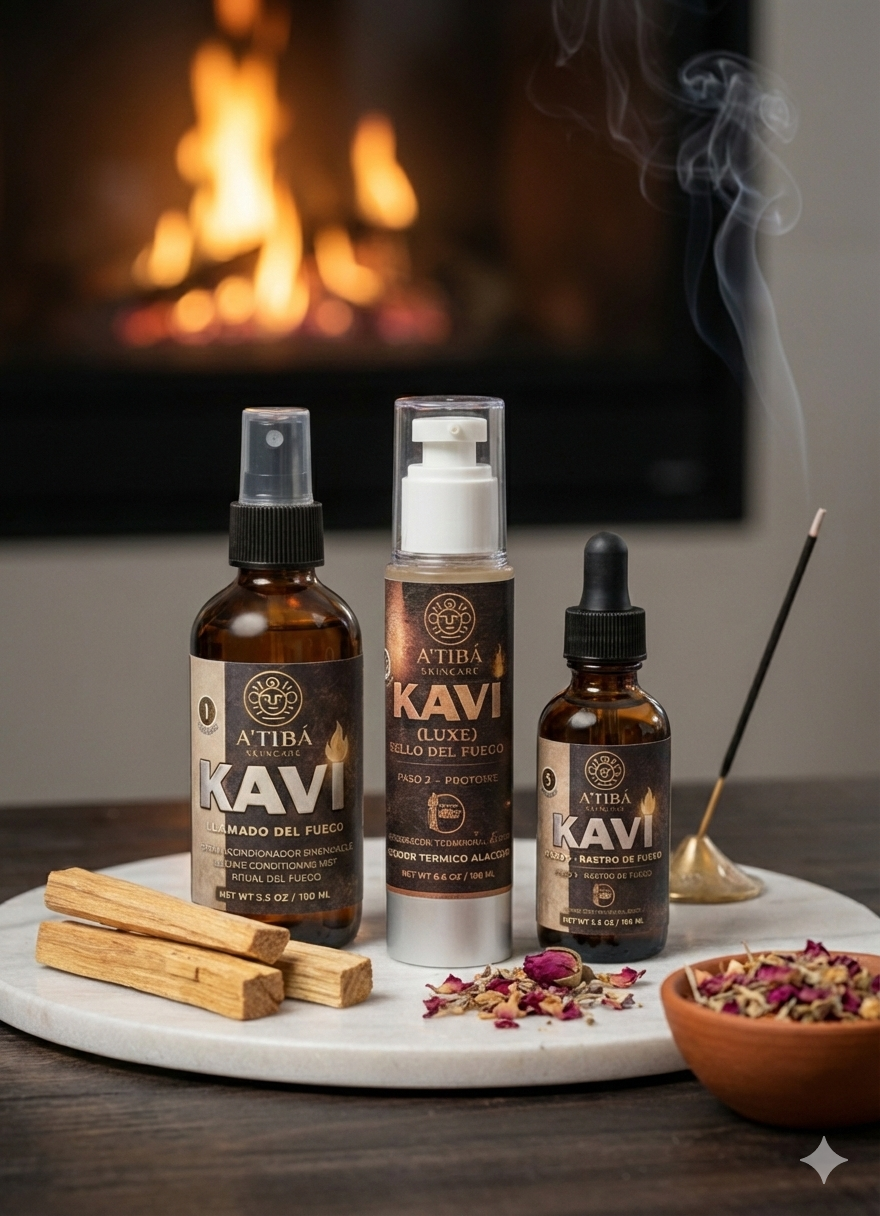 Kaví Llamado del Fuego Prep Mist in bundle — Step 1 leave-in conditioning spray
