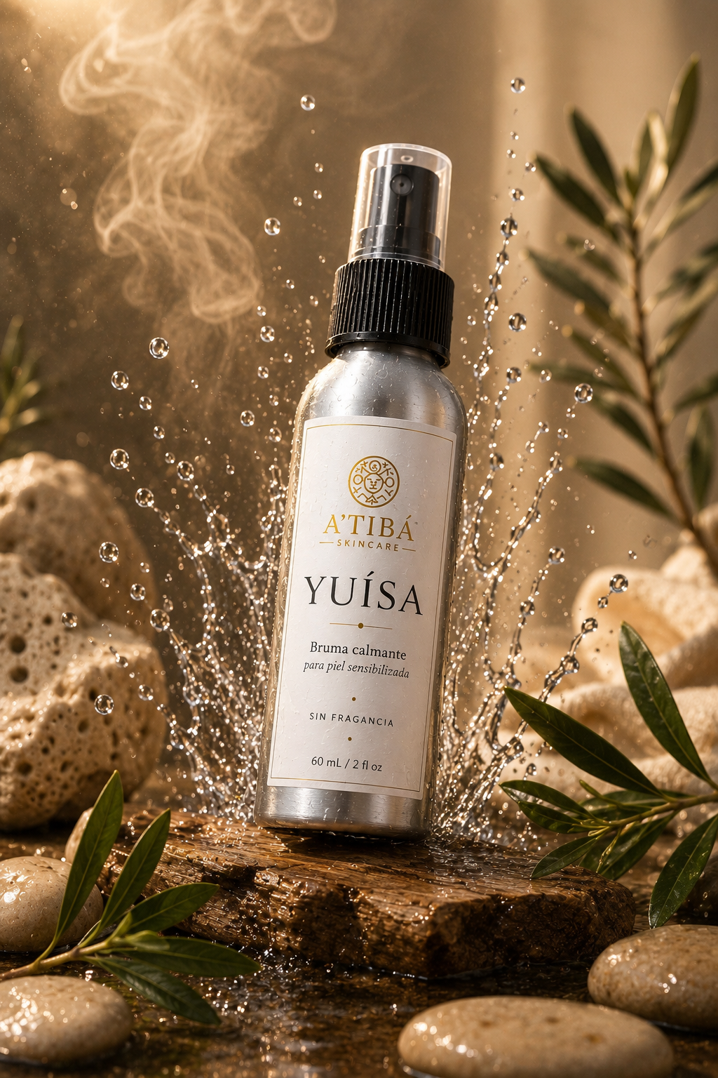 YUÍSA Bruma Calmante para zonas sensibles — piernas, línea del bikini, axilas, zona íntima. Handmade in Puerto Rico by A'TIBÁ Skincare