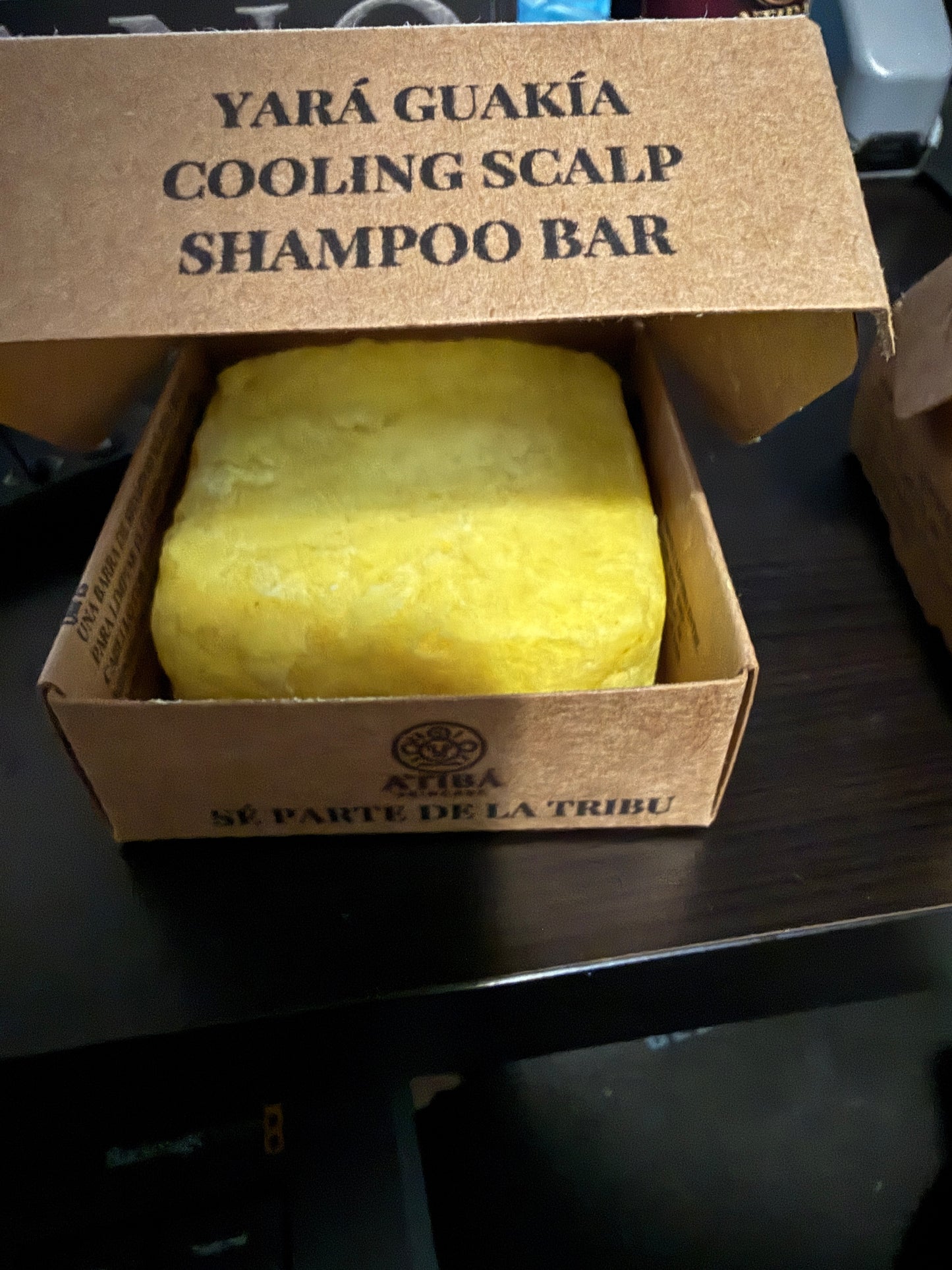 Yará Guakia botanical shampoo bar with shea butter and jojoba oil