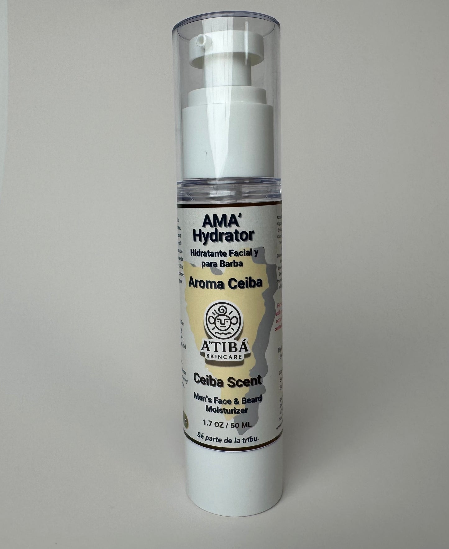 AMA Hydrator bottle with visible branding on a gray background