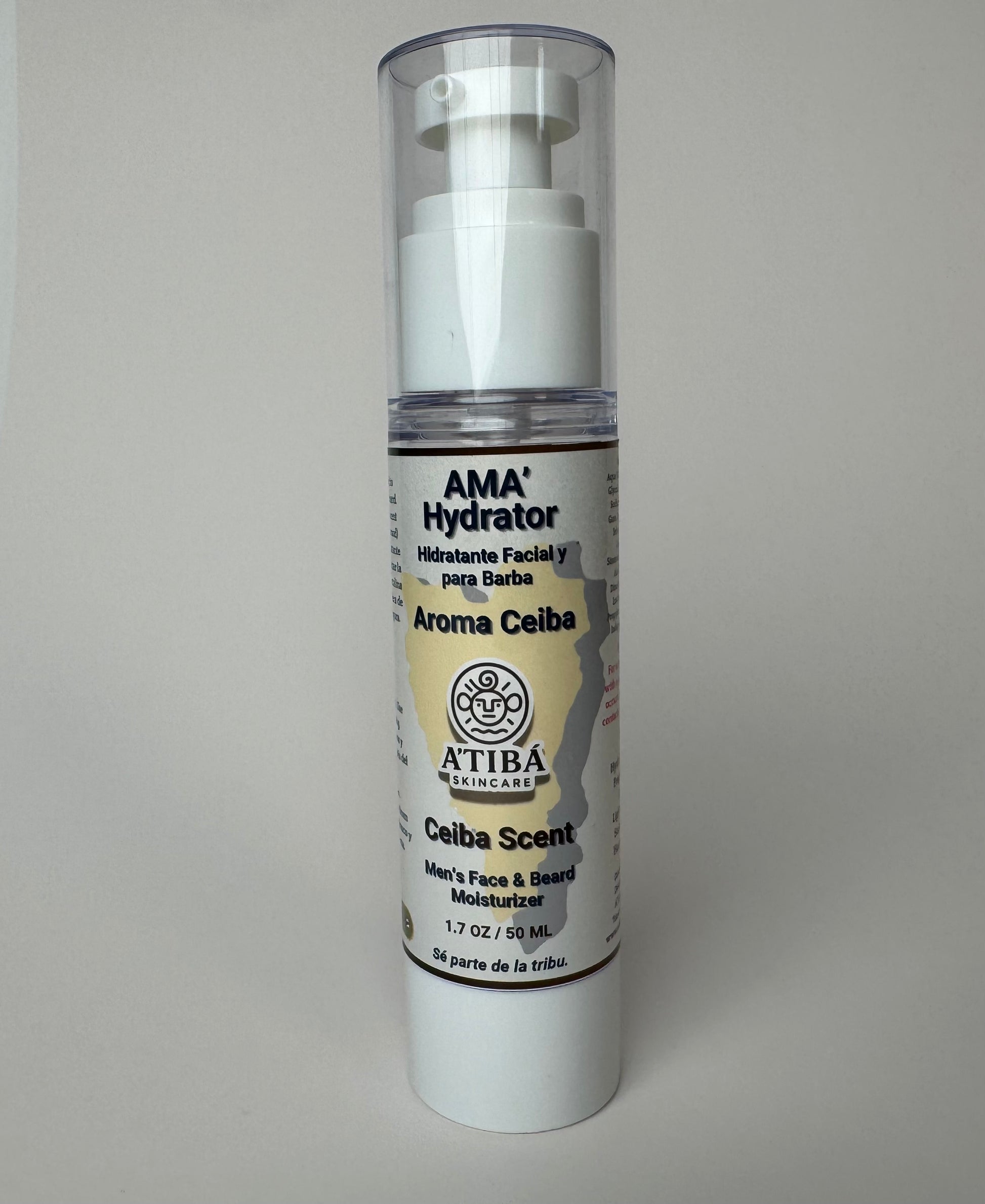 AMA Hydrator bottle with visible branding on a gray background