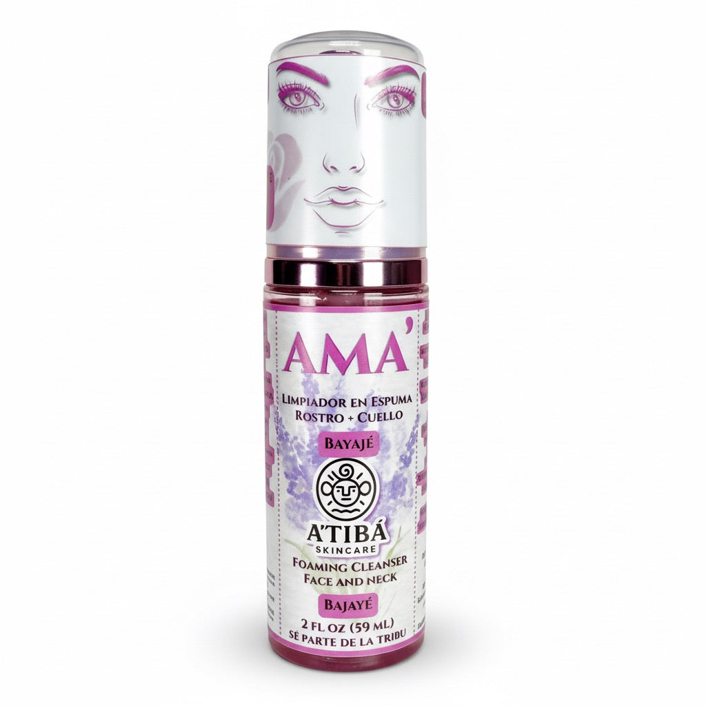 Ama’ Bayajé – Gentle Foaming Face Wash | Limpiador Facial Espumoso Suave