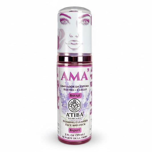 Ama’ Bayajé – Gentle Foaming Face Wash | Limpiador Facial Espumoso Suave