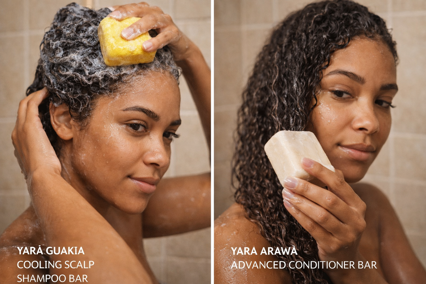 Yará Arawa conditioner bar lifestyle — handmade in Puerto Rico by A'Tibá Skincare