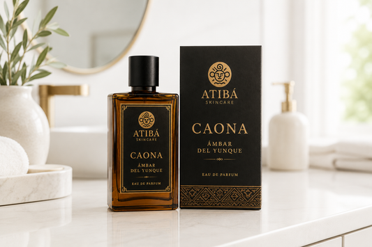 CAONA Ámbar del Yunque EDP by A'Tibá Skincare — white background product shot