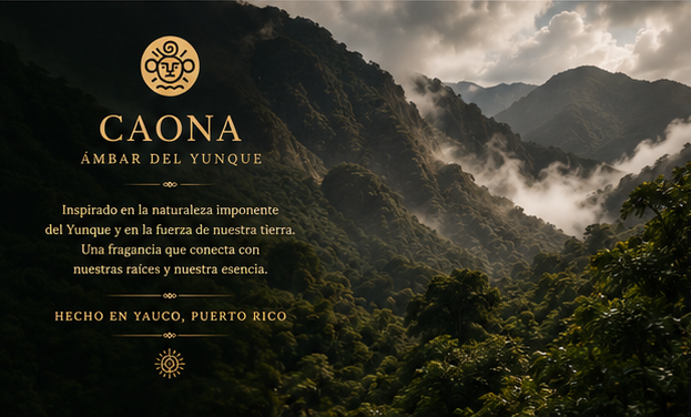 CAONA Ámbar del Yunque — inspirado en el bosque del Yunque Puerto Rico