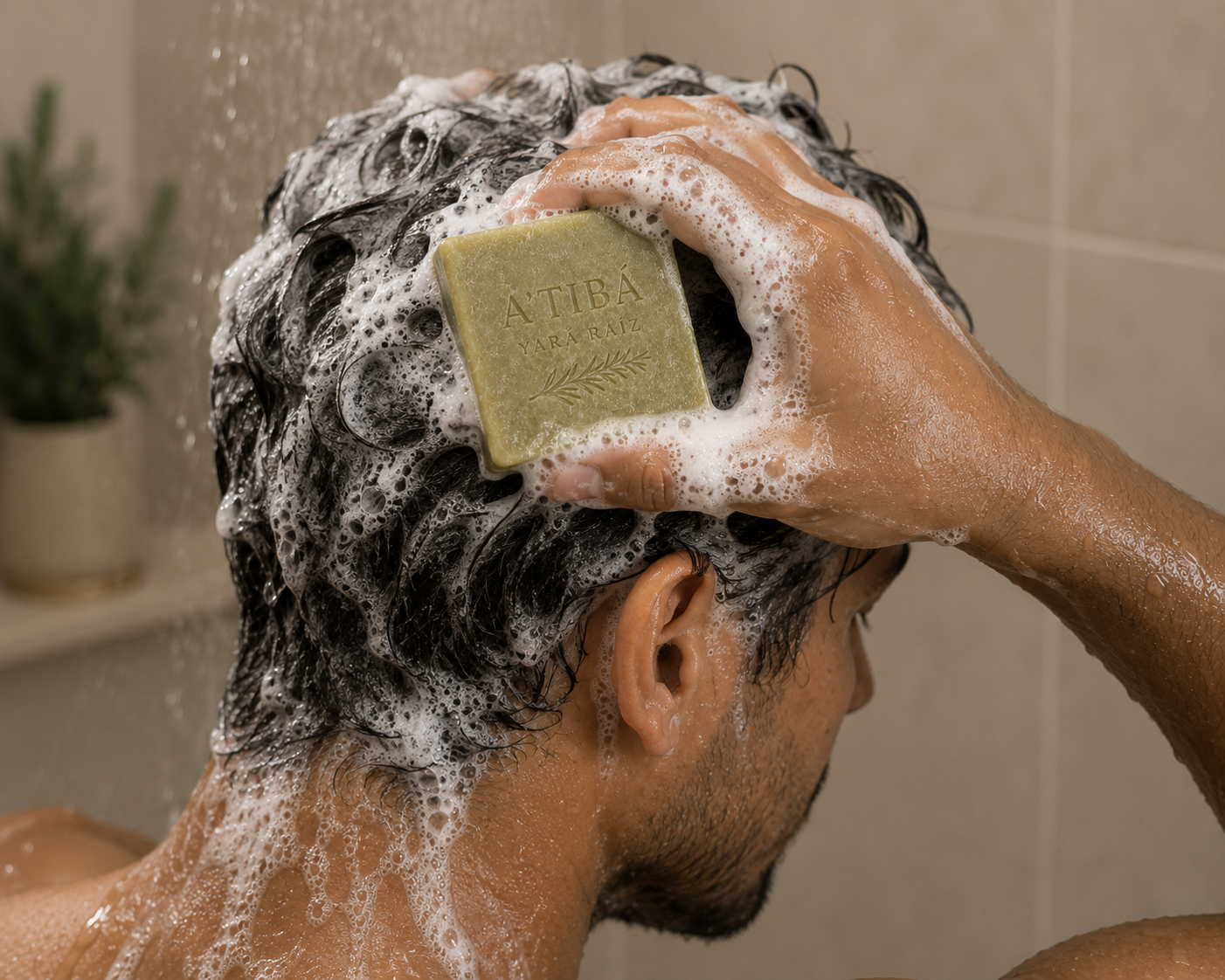 Yará — Raíz · Barra de Champú Revitalizante con Romero / Rosemary Scalp Revitalizing Shampoo Bar