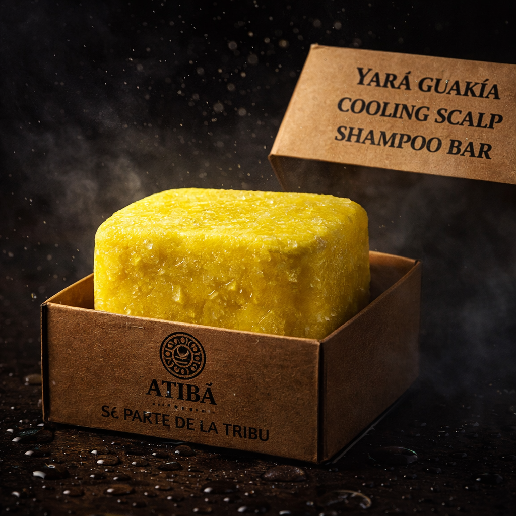 Yará Guakia travel-friendly shampoo bar — small batch artisan hair care