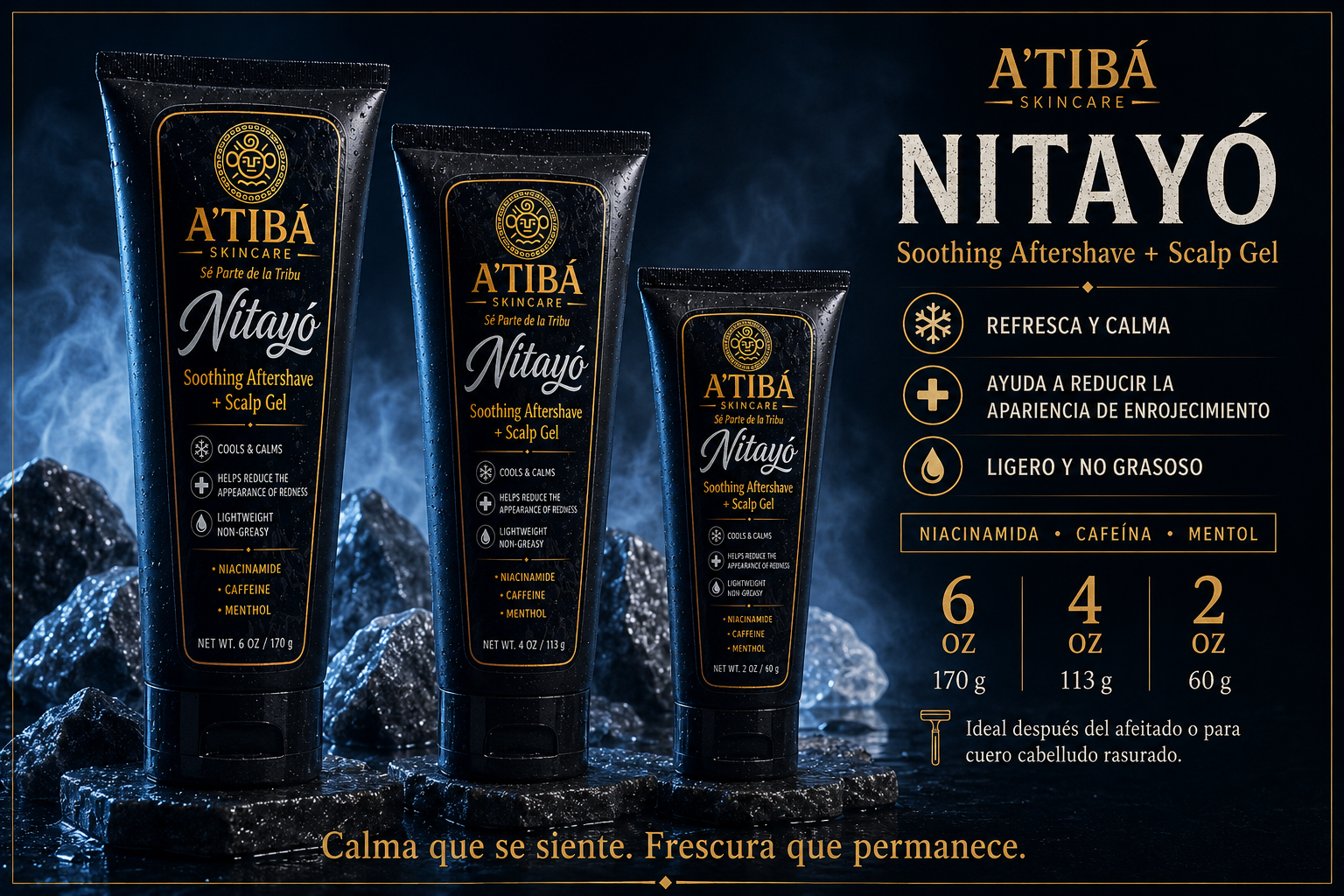 Nitayó aftershave gel by A'Tibá Skincare — additional product view