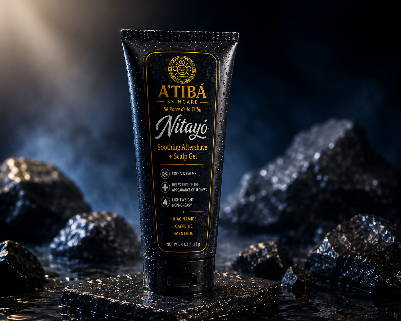 Nitayó aftershave gel tube by A'Tibá Skincare — product detail image