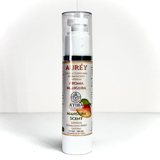 Auréy · Sol Taíno  Néctar de Luz (Mangura) | Hydrating Body Lotion – Radiant Finish & Tropical Mango Scent