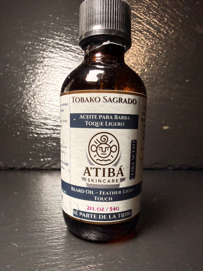 TOBAKO SAGRADO Aceite de Barba (Ceiba) | 2 oz TOBAKO SAGRADO Beard Oil (Ceiba) | 2 oz