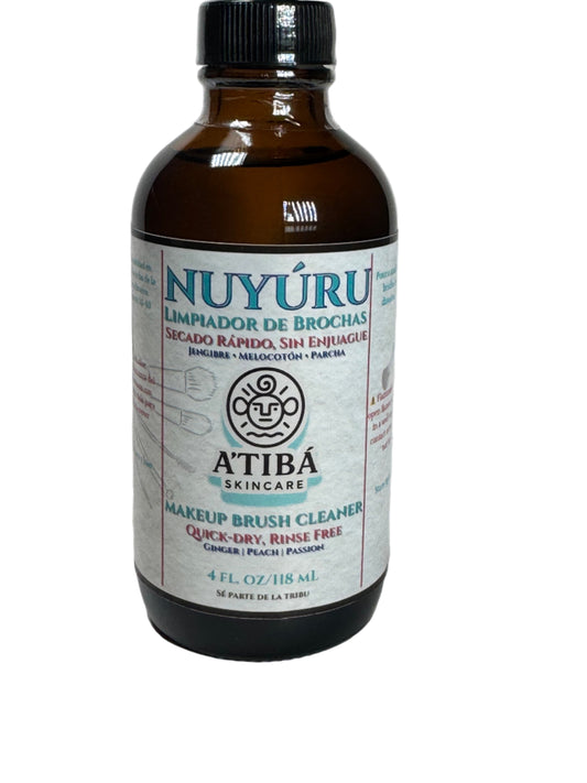 Bottle of A'TIBÁ Skincare Makeup Brush Cleaner