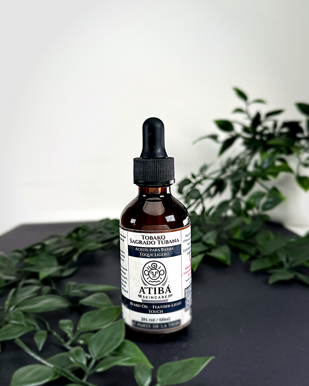 Tobako Sagrado Ceiba by A'Tibá Skincare — small batch luxury beard oil Puerto Rico