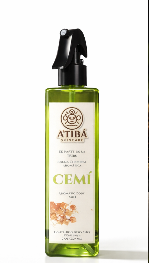 Cemí Boom Body Mist by A'Tibá Skincare — white background product shot