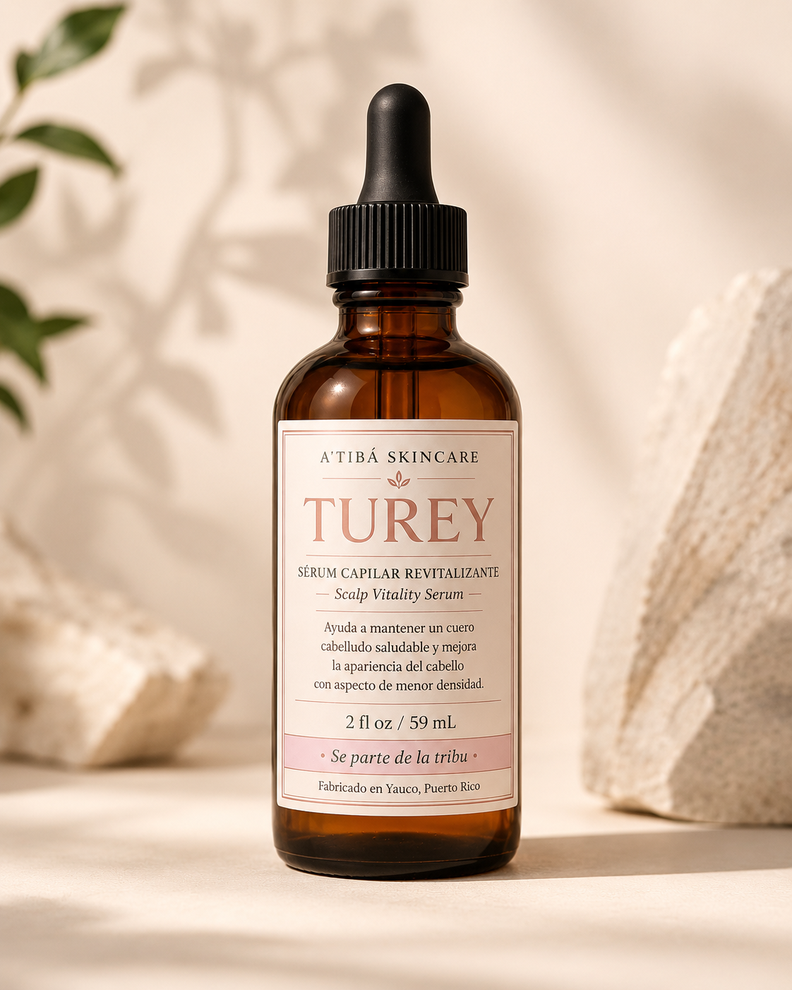 TUREY Scalp Vitality Serum hero image — caffeine niacinamide centella asiatica