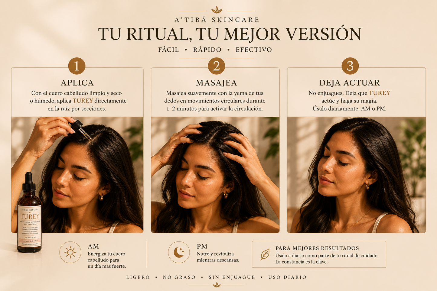 TUREY — Sérum de Vitalidad para el Cuero Cabelludo / Scalp Vitality Serum