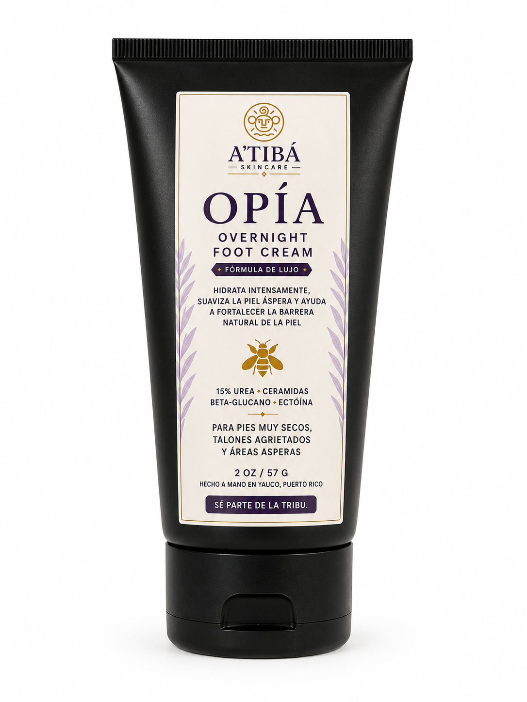 OPÍA Overnight Foot Cream – Luxury Formula | Crema Nocturna para Pies de Lujo