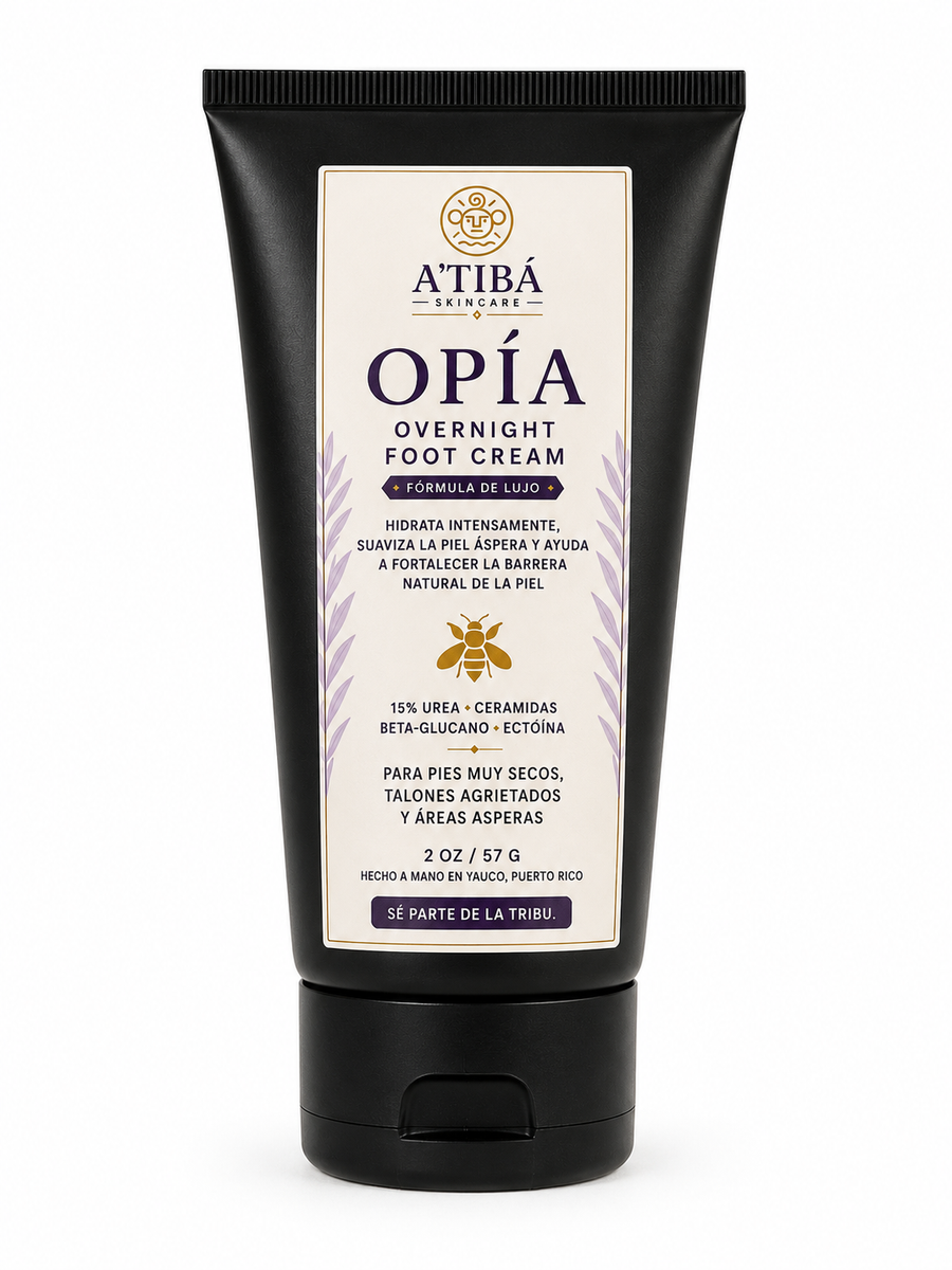 OPÍA Overnight Foot Cream – Luxury Formula | Crema Nocturna para Pies de Lujo